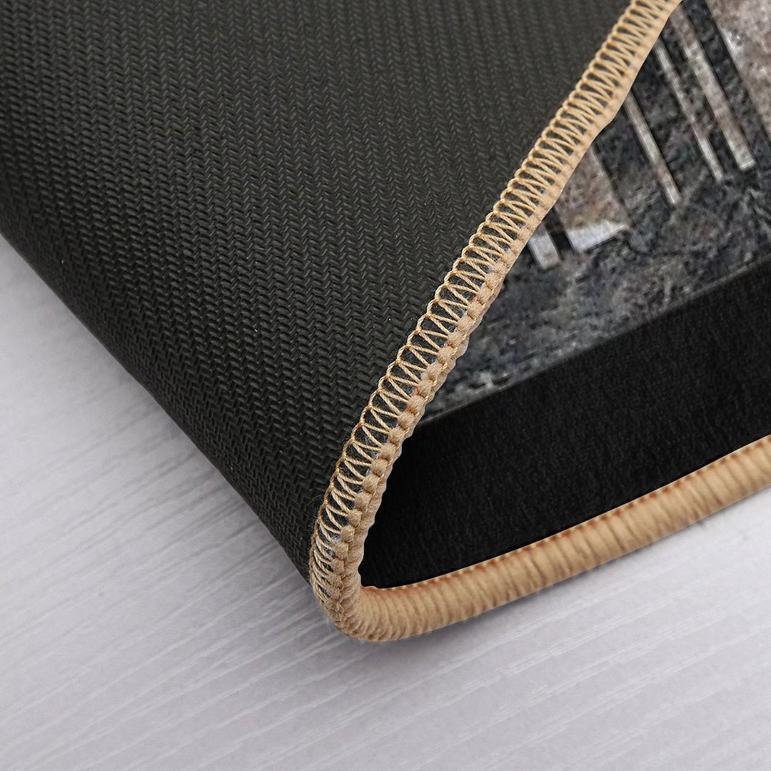 Blade Runner License Plate 6Y5  Fade-Resistant Bath Mat