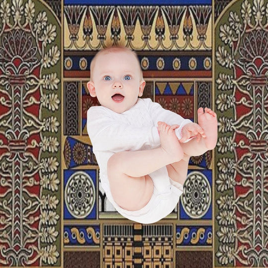 Ancient Assyrian Art Premium Throw Blanket