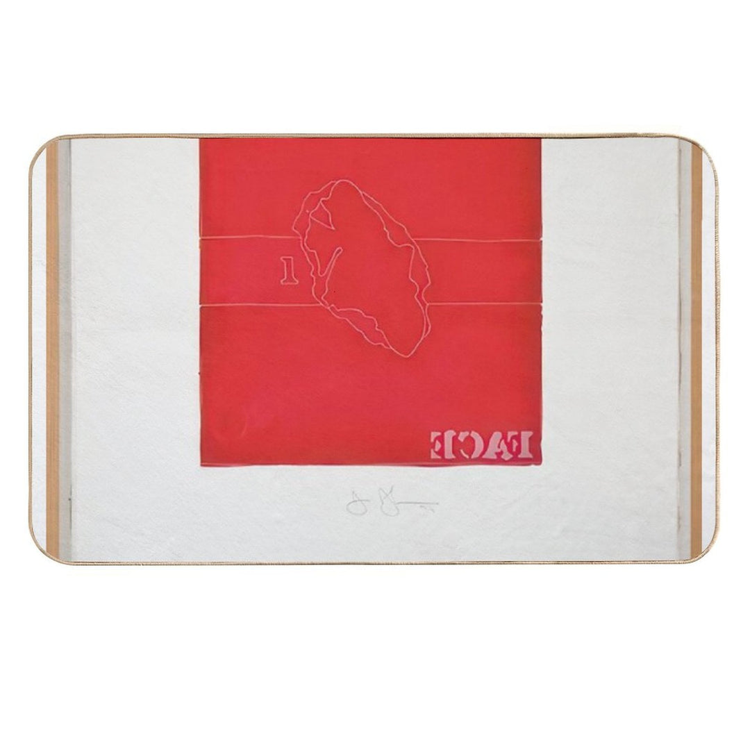 Jasper Johns  Versatile Bath Mat