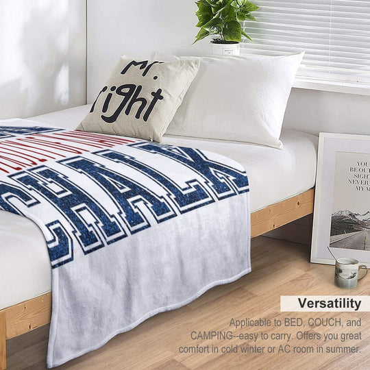 Rock Chalk All-season Throw Blanket