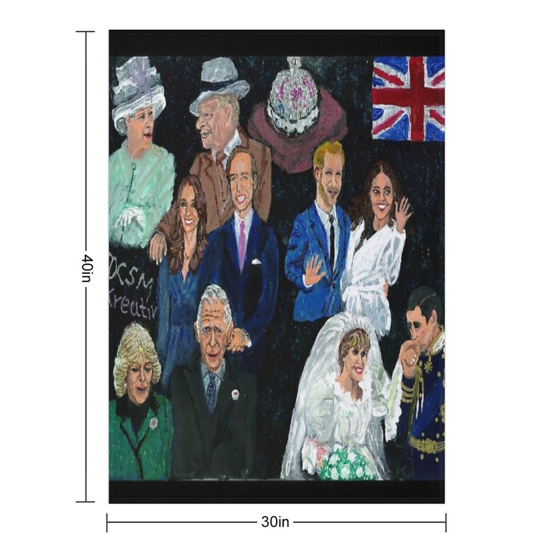 Royal Sustainable Throw Blanket