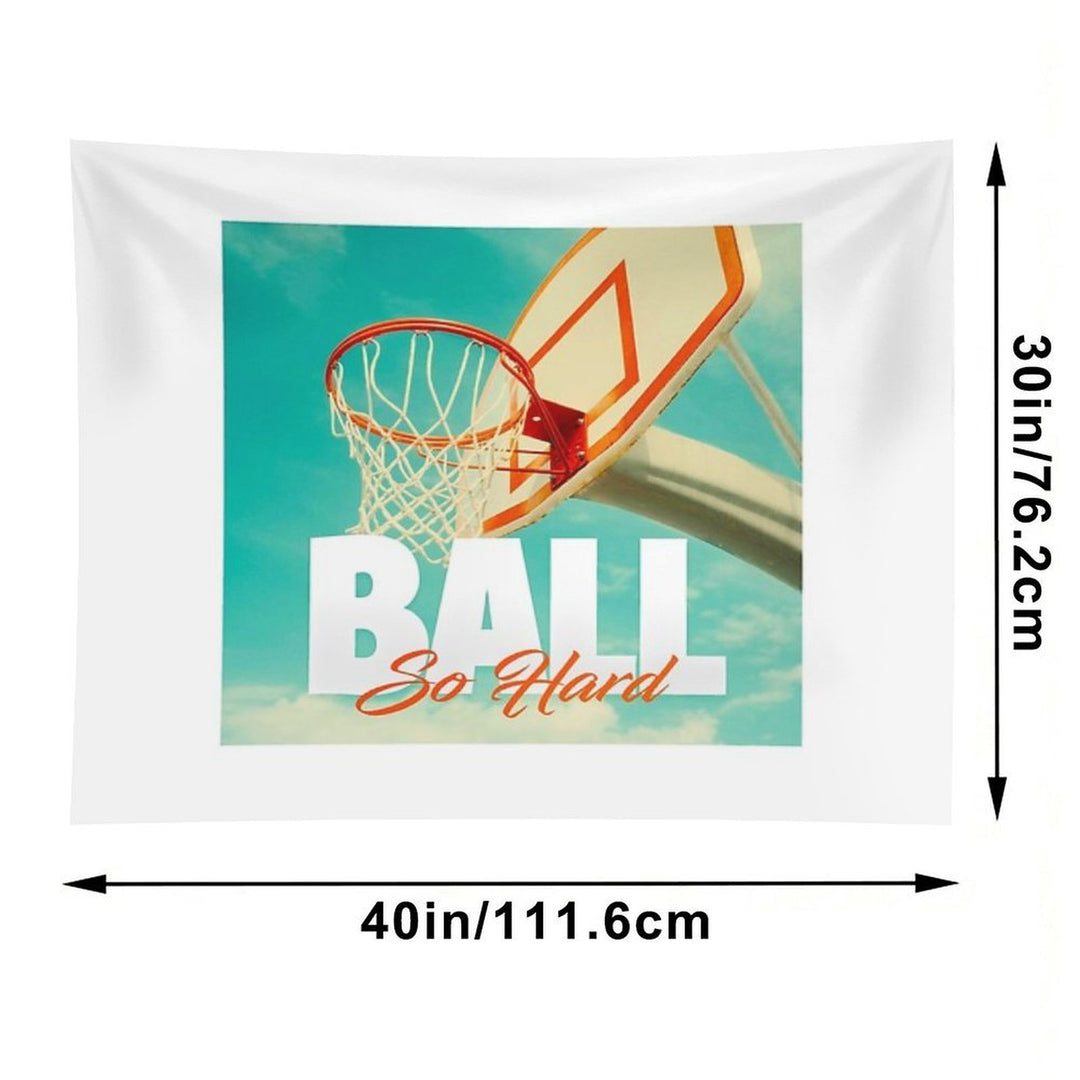 Ball So Hard HD Vintage Art Tapestry