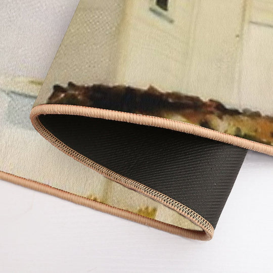 Light at Two Lights   1927 by Edward Hopper  Long-Lasting Bath Mat