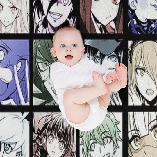 DRV3 Manga Collection (Colored) Plush Throw Blanket