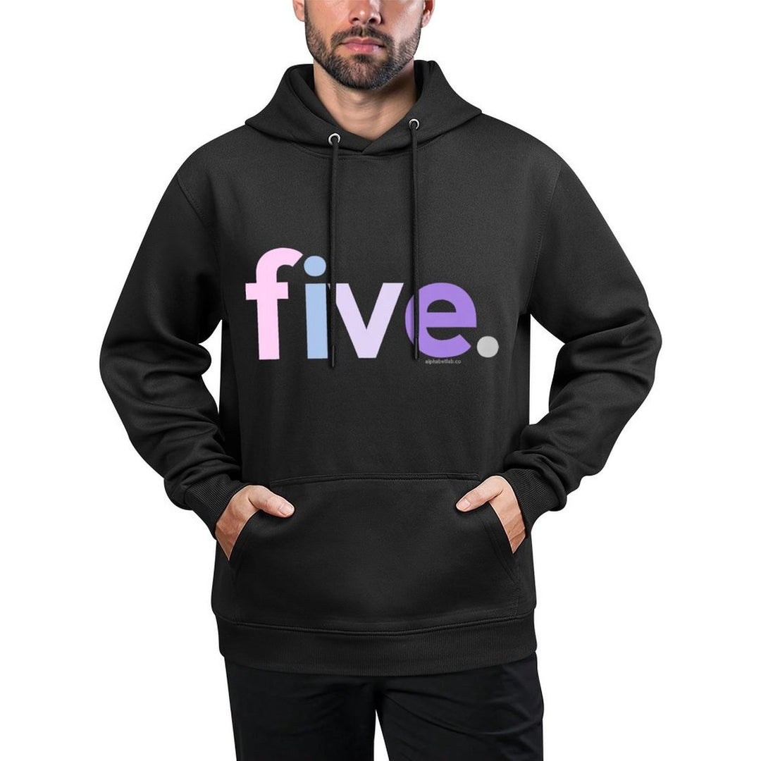 Kids 5th Birthday Girl 5 Five  Age 5 Year Old Party Ideas Unisex Design Hoodie