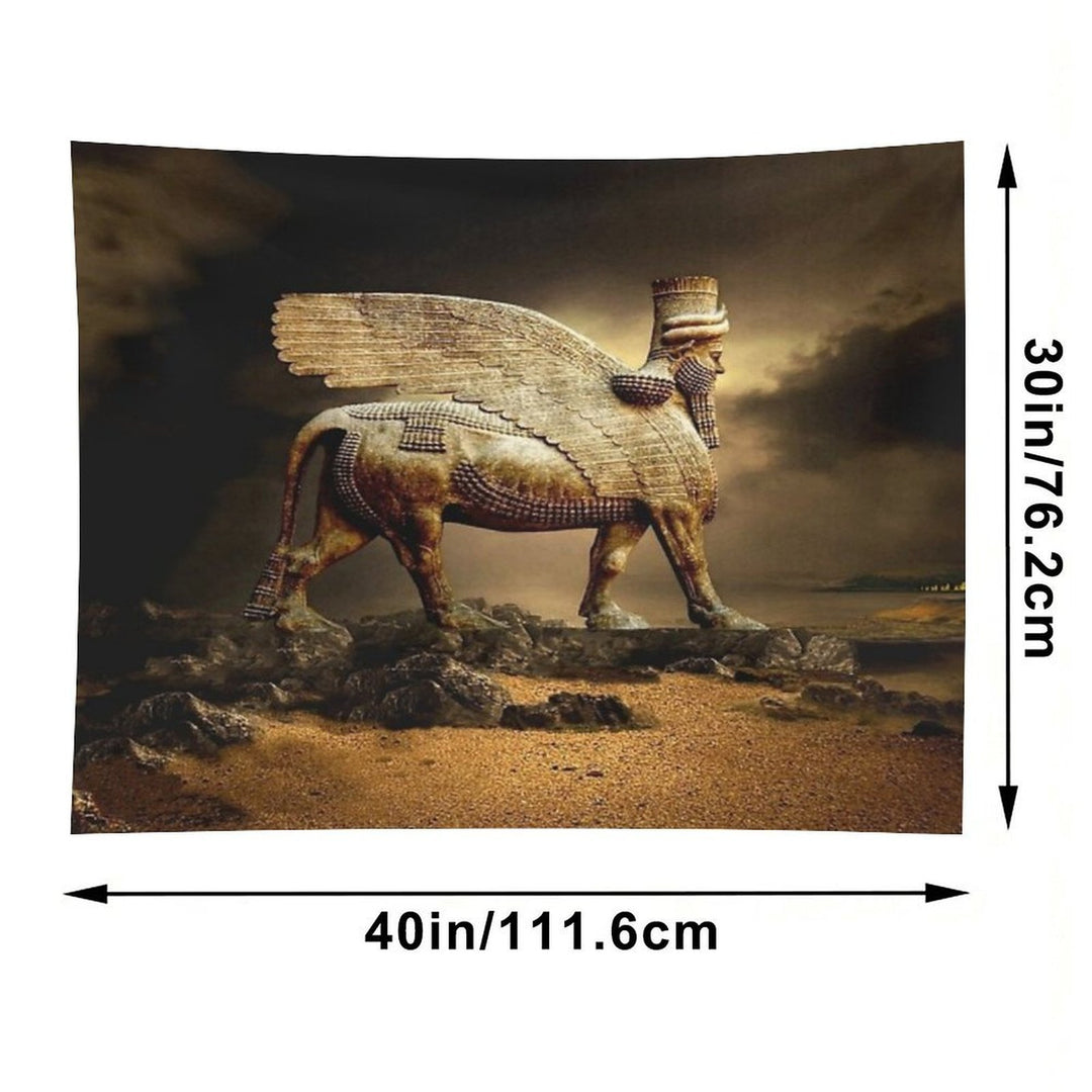 ASSYRIAN LAMASSU CLASSIC Tapestry