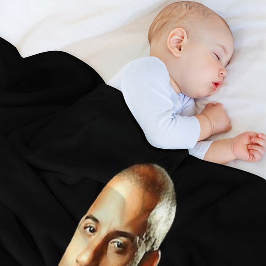 Dom Toretto Funny Man Travel-friendly Throw Blanket