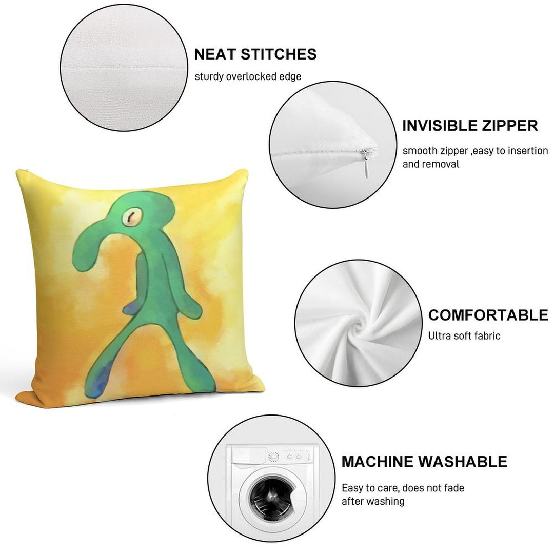 High Res Bold And Brash Repaint Soft Home Decor Throw Pillow