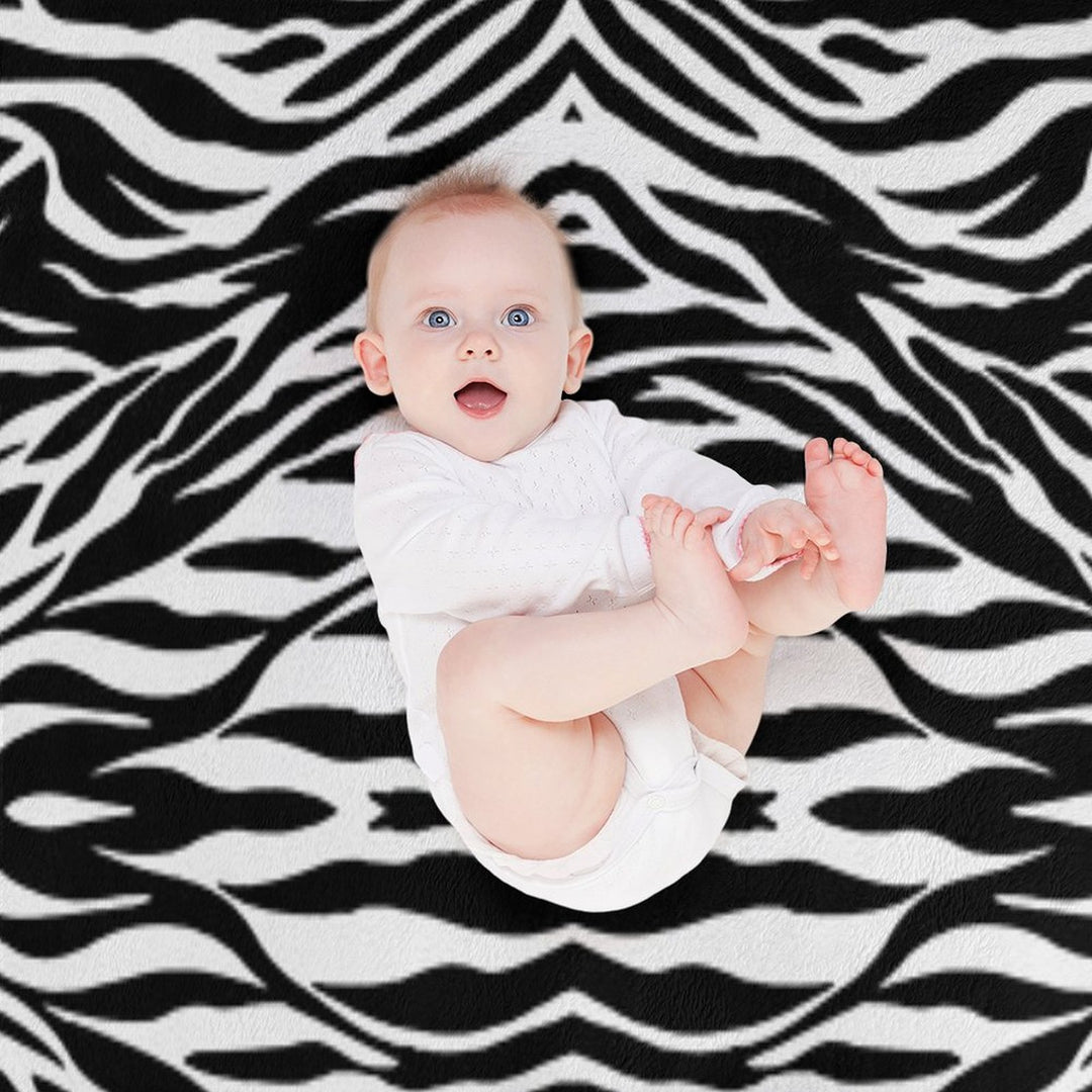 Zebra Premium Throw Blanket