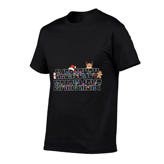 Emergency Department Christmas Lights ER Nurse Christmas  Versatile T-Shirt