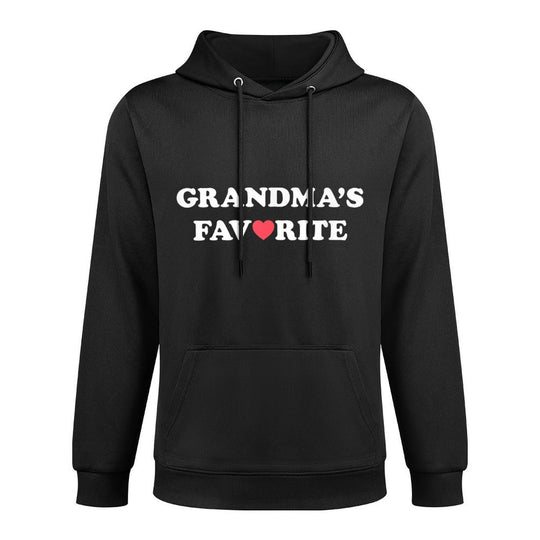 Grandmas Favorite (with Red Heart) Unisex Design Hoodie