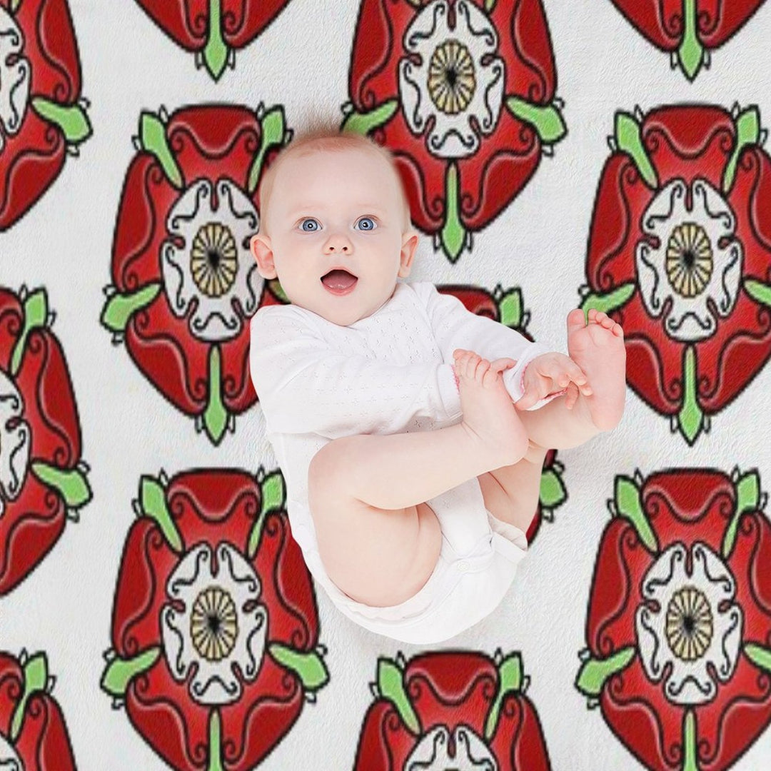 Tudor Rose Multi-functional Throw Blanket