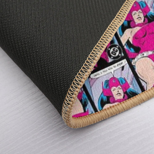 D.C. Comics Random Moment #24 - Black Border - Star Sapphire  Slip-Resistant Bath Mat