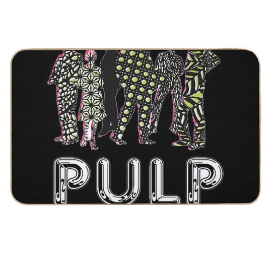 Custom Pulp Hits Band  Eco-Friendly Bath Mat