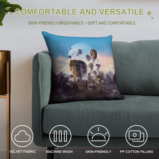 Pandora Soft Anti-Pilling Throw Pillow