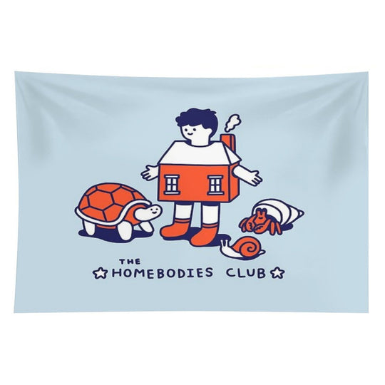 The Homebodies Club Tapestry