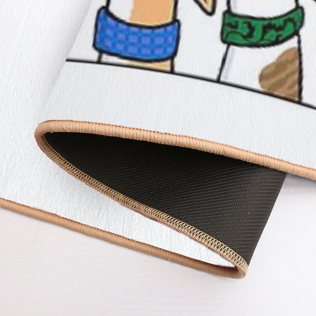 Roooooo!  Easy To Clean Bath Mat