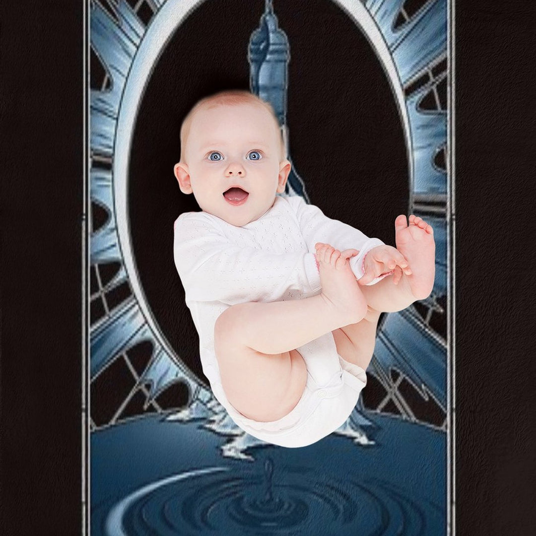 The Dark Tarotesque - (Dark) Anti-pilling Throw Blanket