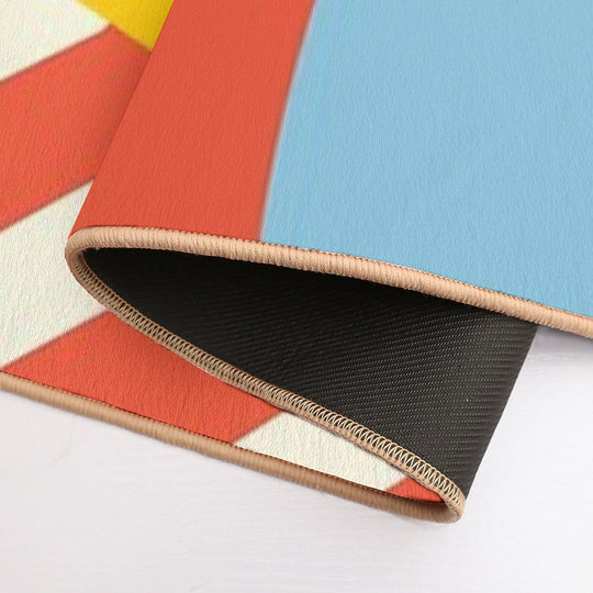 Modern Art Print  Pet-Safe Bath Mat