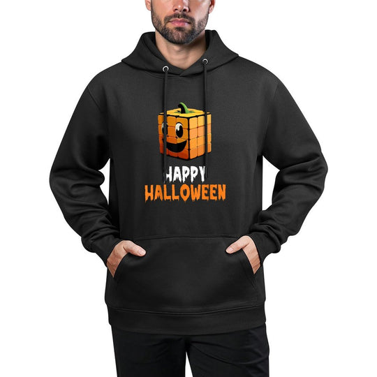 Happy Halloween Speed Cubing Puzzle Cuber Costume Unisex Design Hoodie