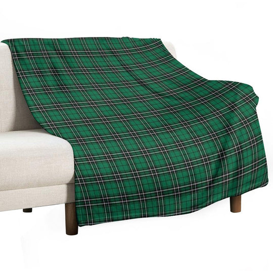 Clan MacLean Hunting Tartan Gift-ready Throw Blanket