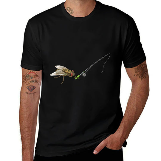 Fly Fishing Sportfishing Angling Angler Funny Joke Pun  Classic T-Shirt
