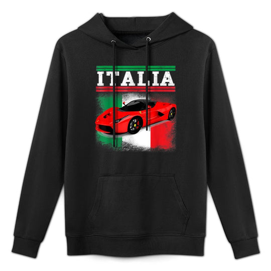 Fun Italian Exotic &#34;Supercar&#34; For Men, Women , And Children. Colorfast Hoodie