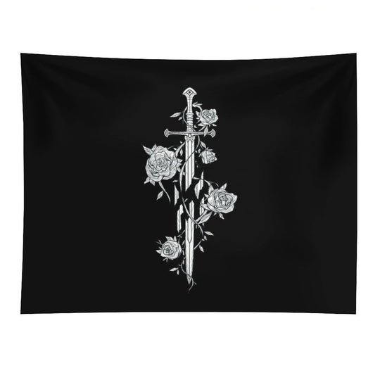 Roses of The Broken Sword Tapestry