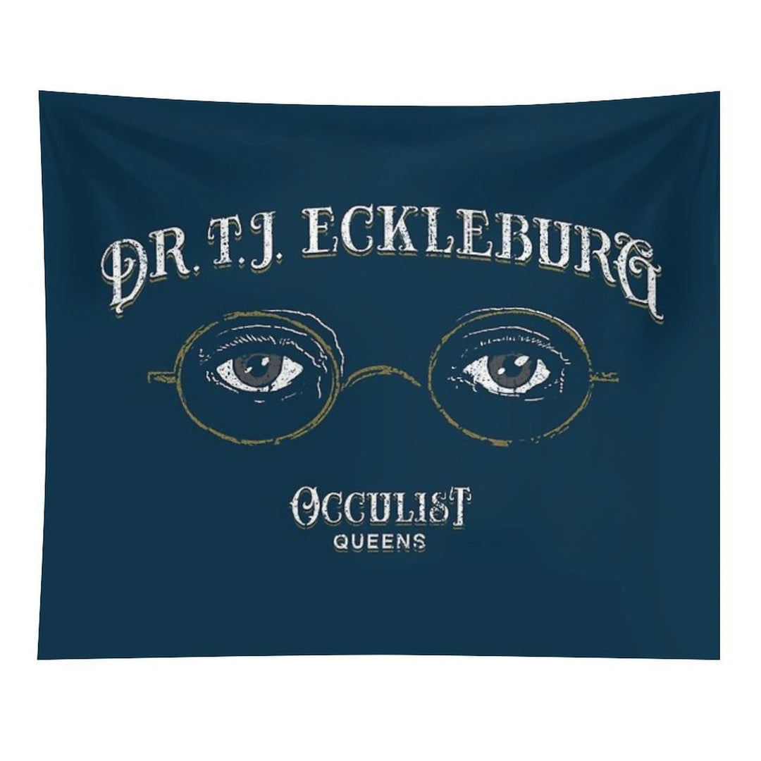 Dr. TJ Eckleburg Occulist Tapestry