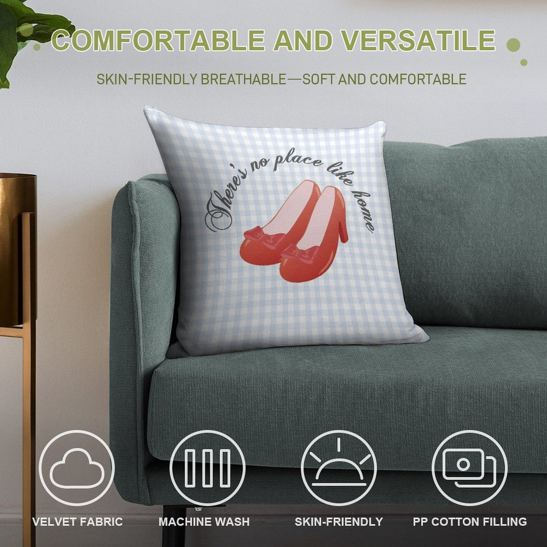 The Ruby Slippers Soft Decorative Cover Throw Pillow