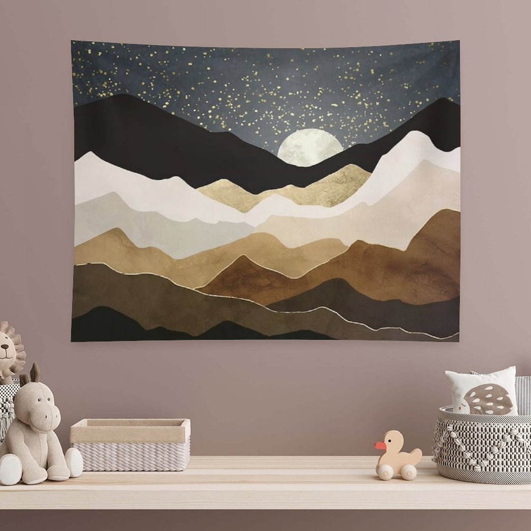 Golden Stars Tapestry