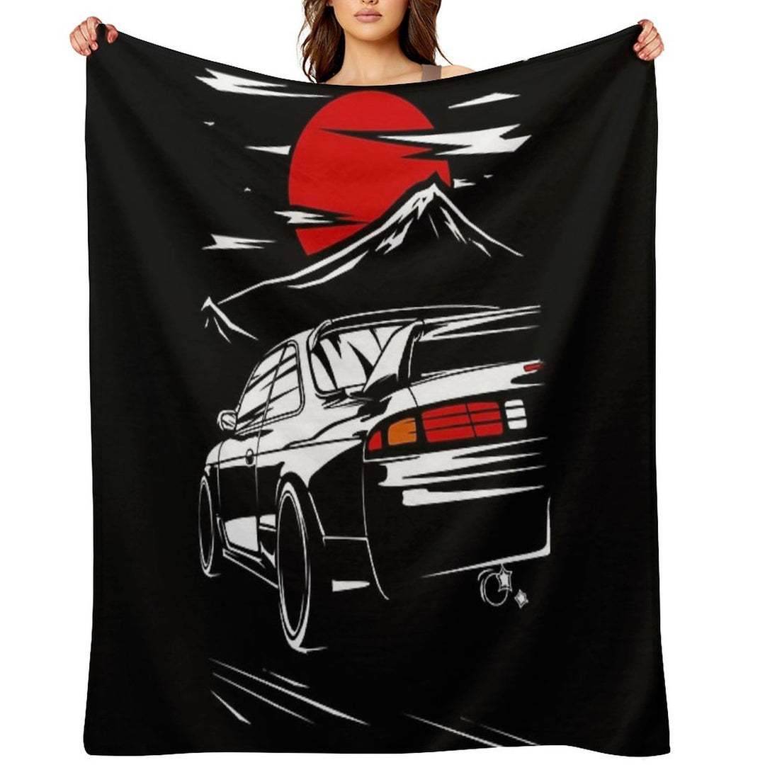 Nissan Silvia S14 All-season Throw Blanket
