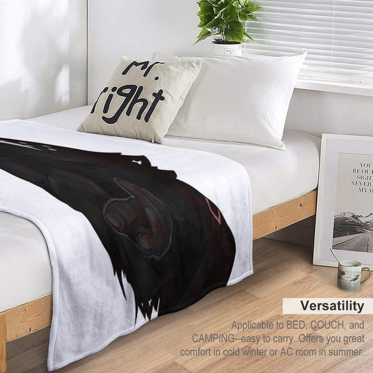 SCP-049 Plague Doctor Shrink-resistant Throw Blanket