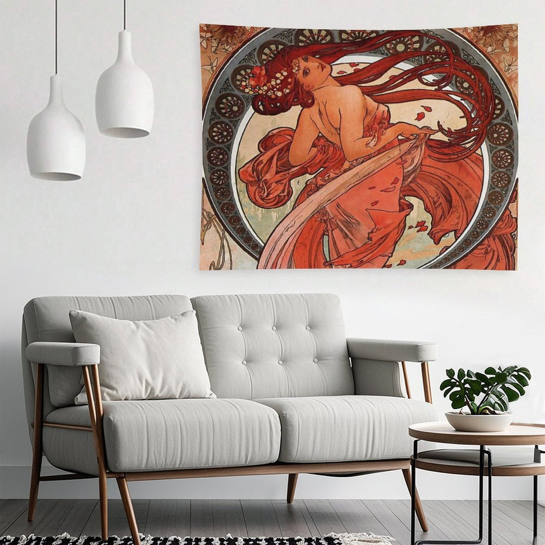 Alphonse Mucha - Dance Tapestry