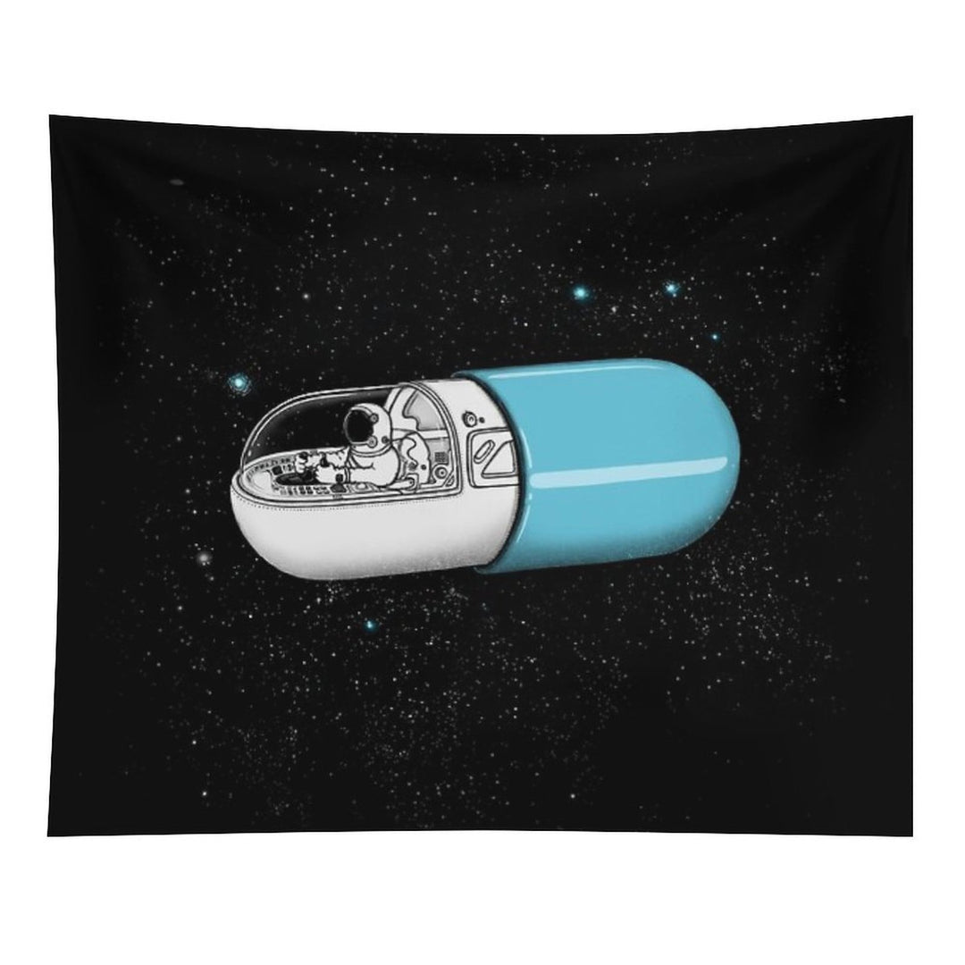 Space Capsule Tapestry