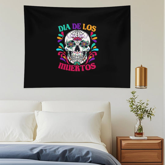 Dia De Los Muertos Tapestry