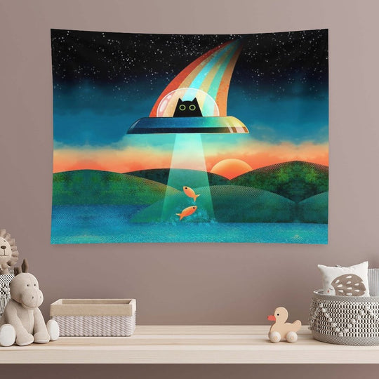 The Purrfect Alien Tapestry
