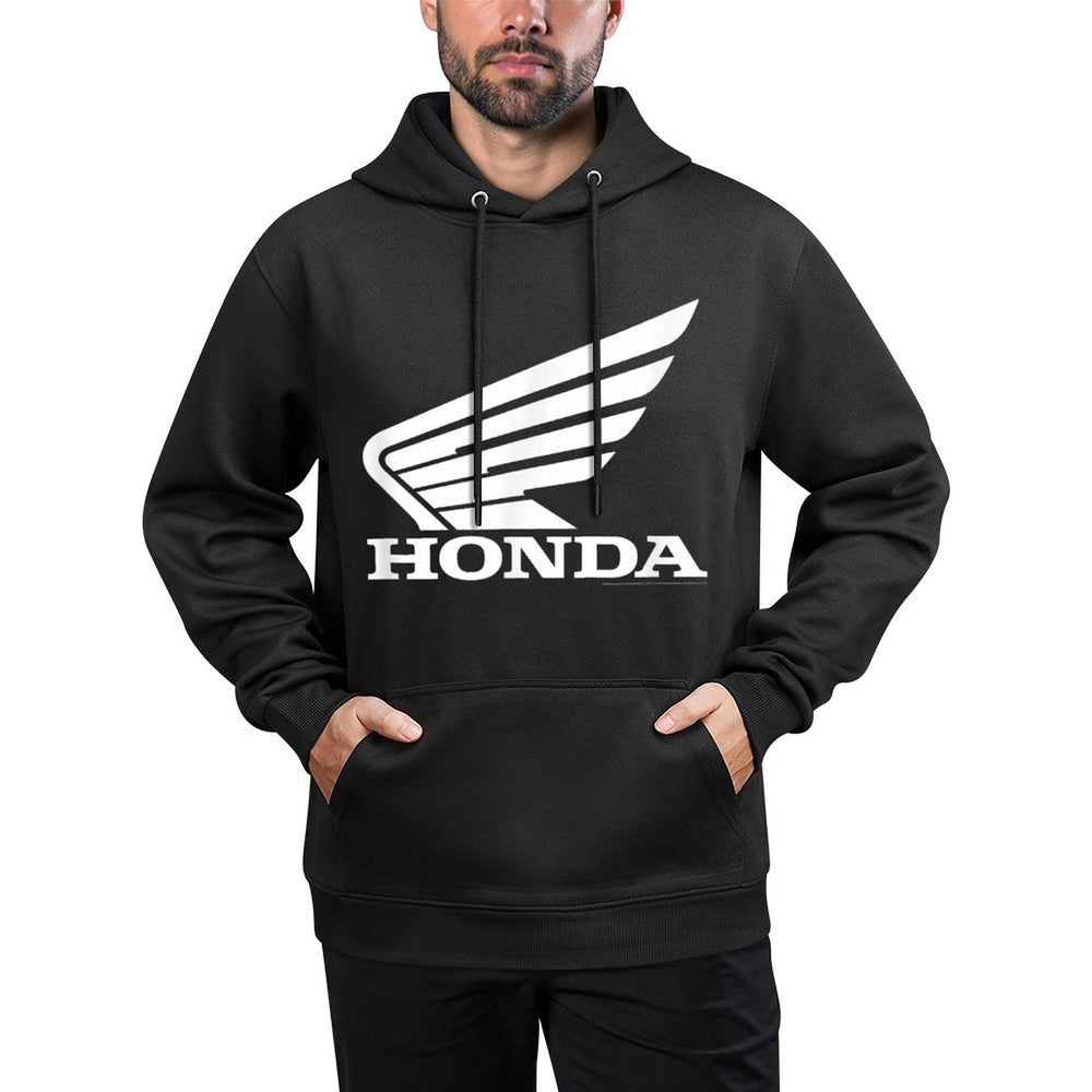 Honda Powersports Bold Vintage Logo Pilling-Resistant Hoodie