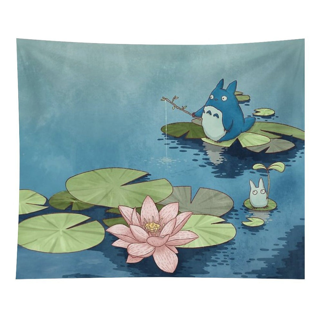 Fishing in The Pond Tapestry