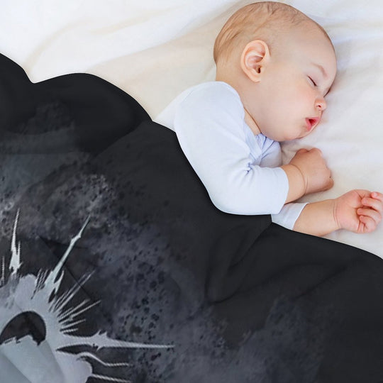 Final Fantasy XV Logo Multi-functional Throw Blanket