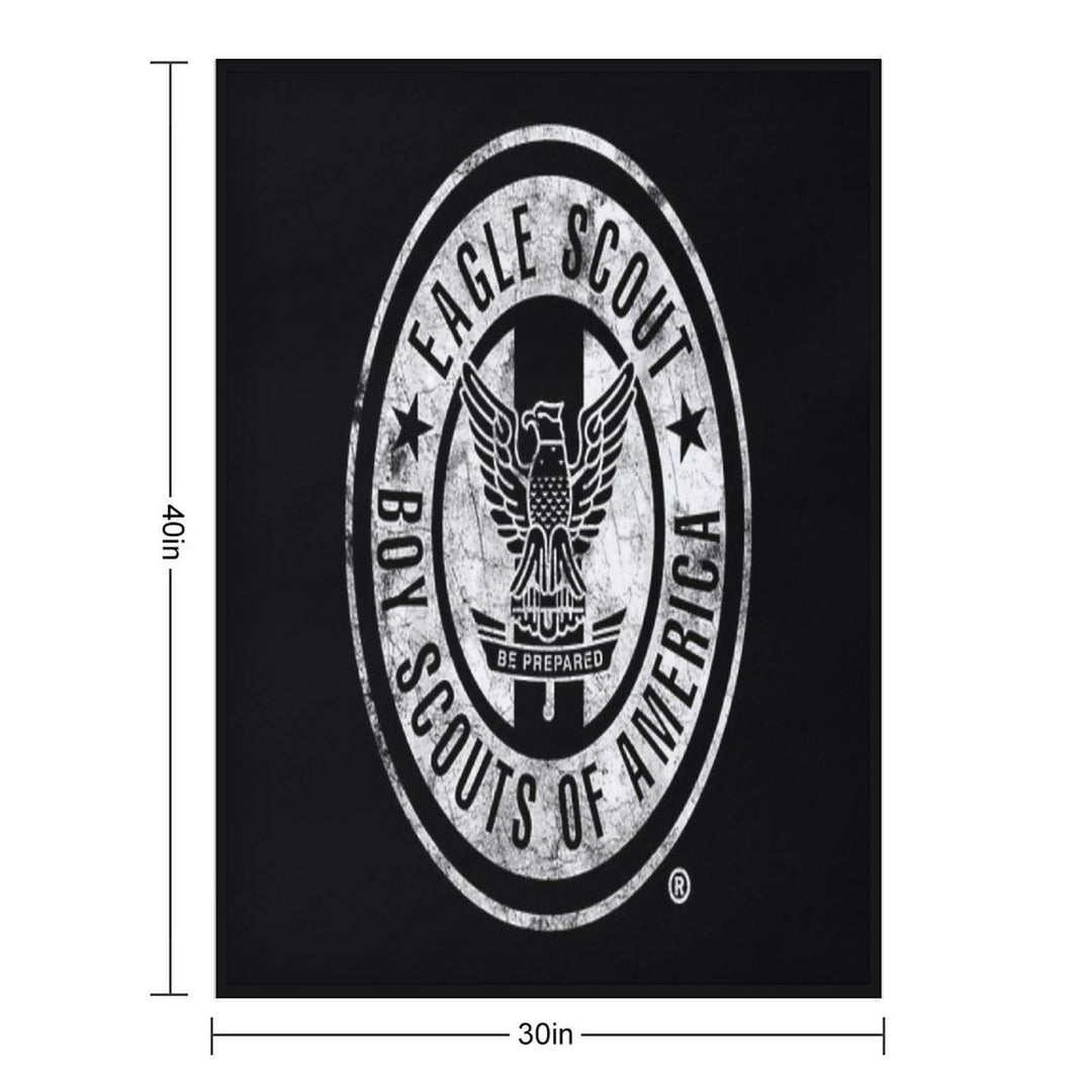 Officially Licensed Eagle Scout Lightweight Throw Blanket