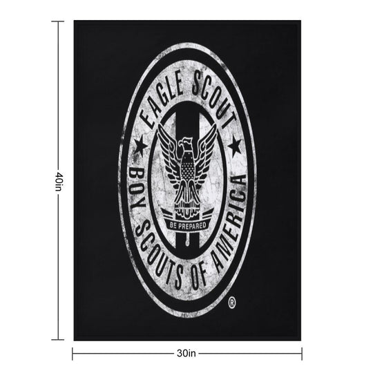 Officially Licensed Eagle Scout Lightweight Throw Blanket