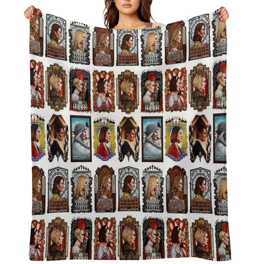 The Queen of Horror Story Multi-functional Throw Blanket