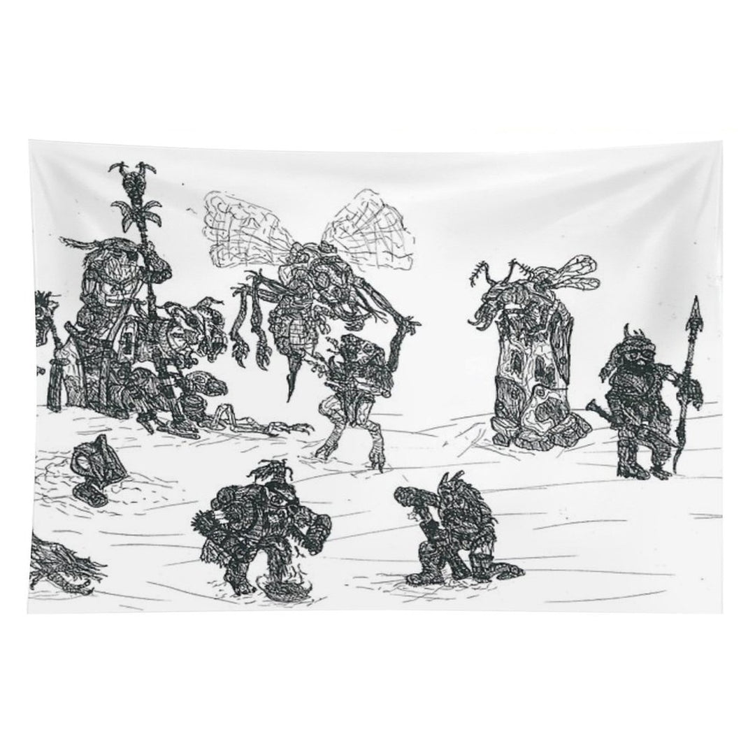 The Bug Lord Tapestry