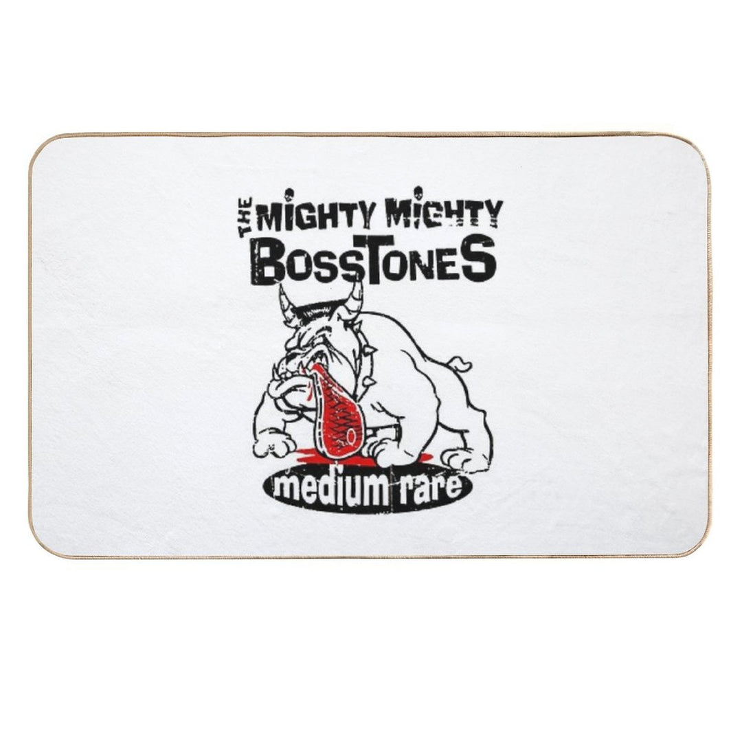 The Migh.ty Migh.ty Boss.tones Me.dium Rares  Fade-Resistant Bath Mat