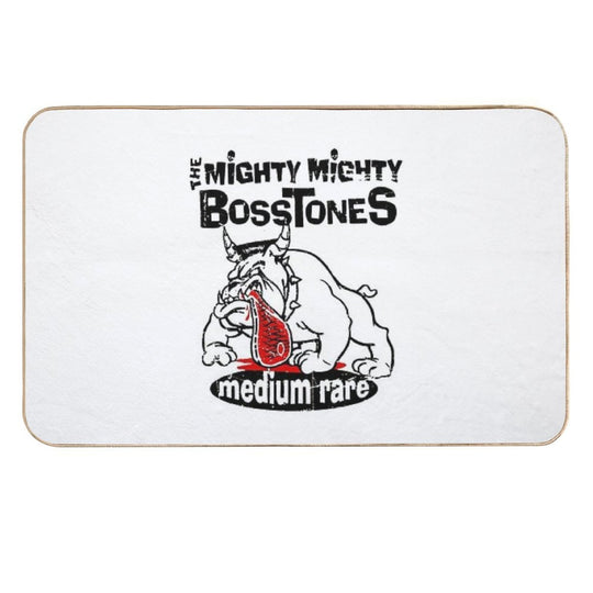 The Migh.ty Migh.ty Boss.tones Me.dium Rares  Fade-Resistant Bath Mat