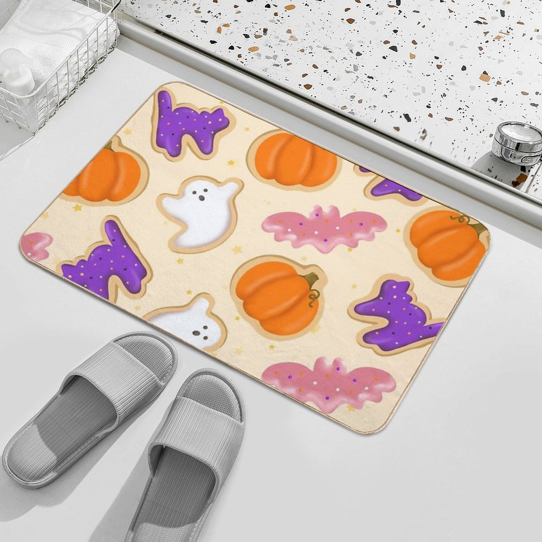 Halloween Cookies (Pink)  High-Traffic Bath Mat
