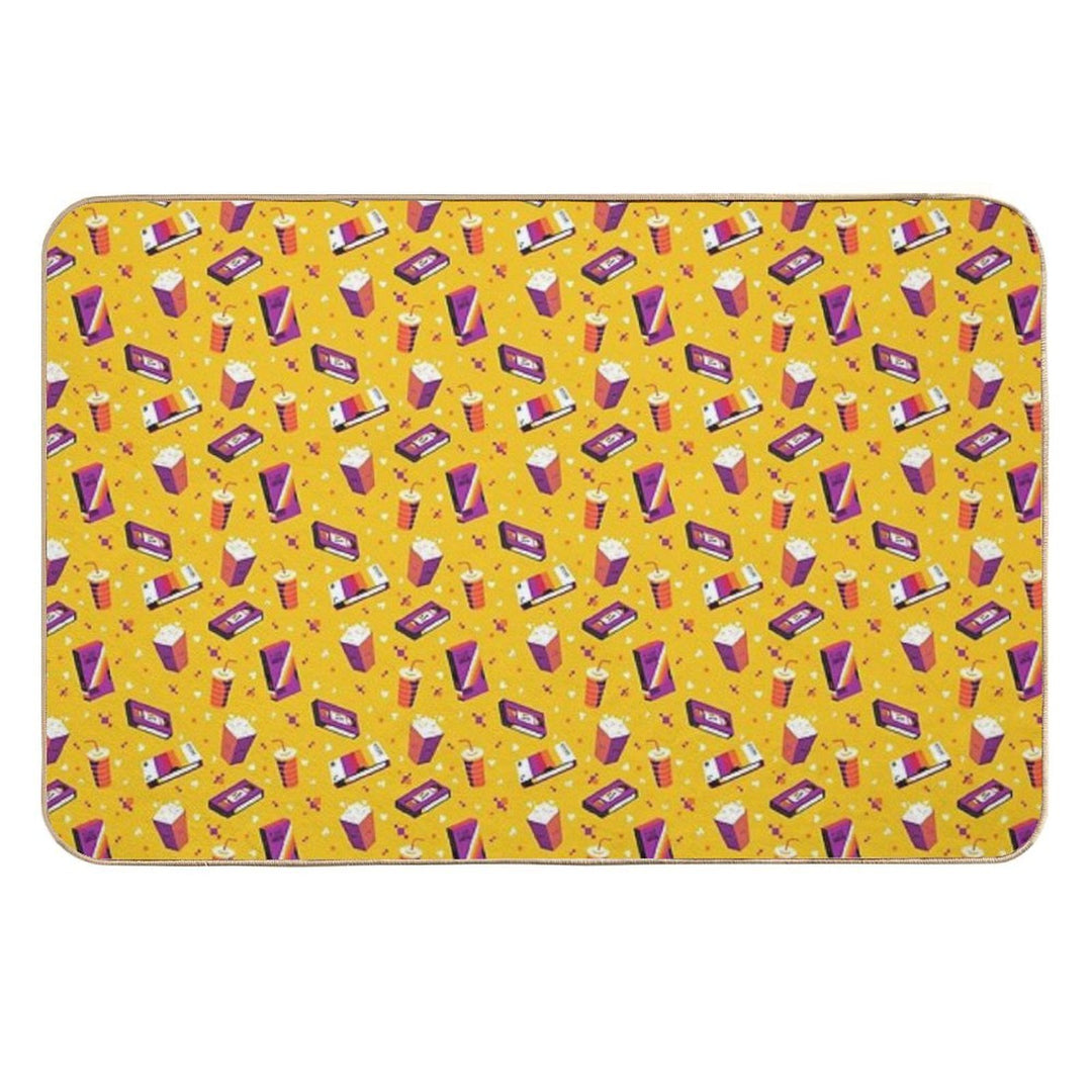Plastic Nostalgic  Stain-Proof Bath Mat
