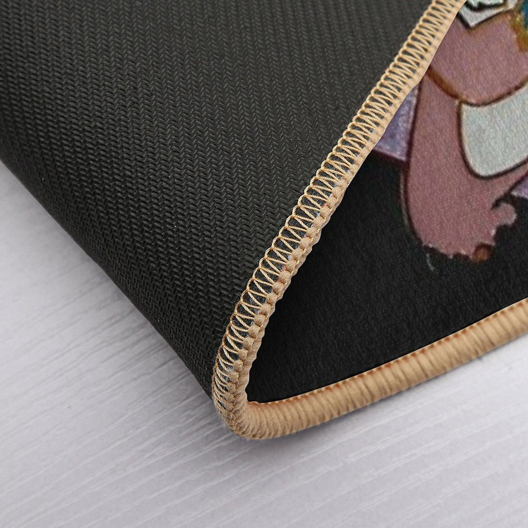 Stitch And Angel in Love  Non-Slip Bath Mat