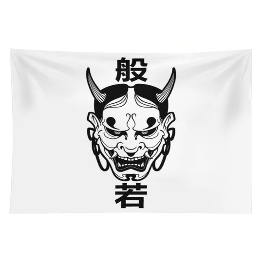 Hannya Mask Tapestry